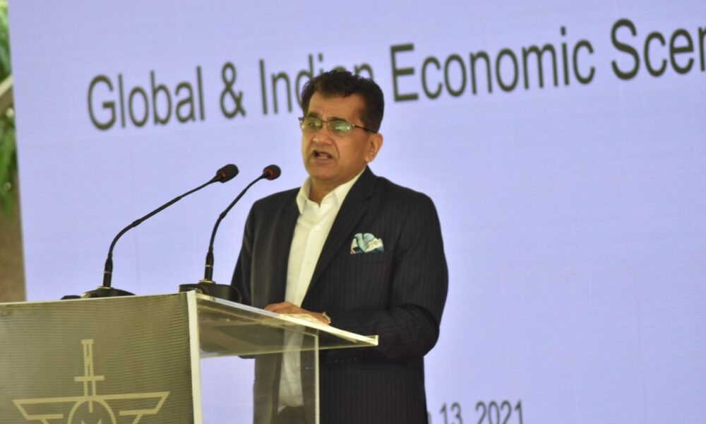  Twin crises of Covid, climate change offer opportunities: Amitabh Kant