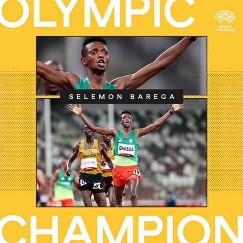  A runaway success: An Ethiopian who won 1st athletics gold at Tokyo 2020