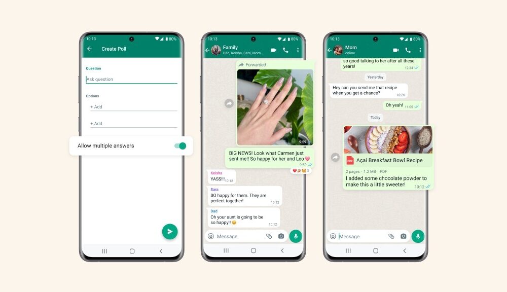  WhatsApp’s new feature to let you create single-vote polls