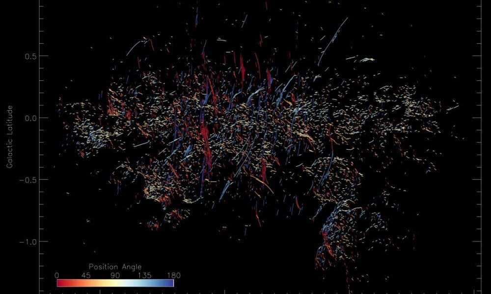  Scientists find new type of cosmic threads in Milky Way