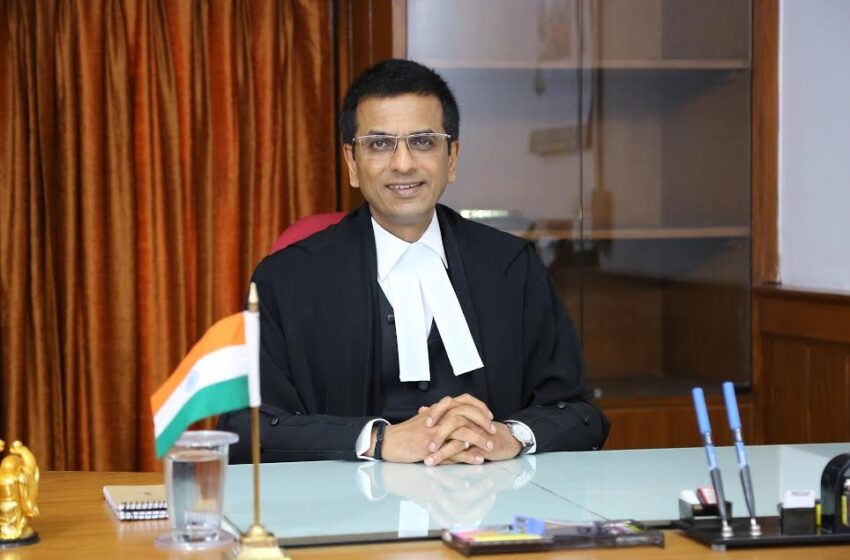  CJI D.Y. Chandrachud inks MoU with Singapore’s Supreme Court