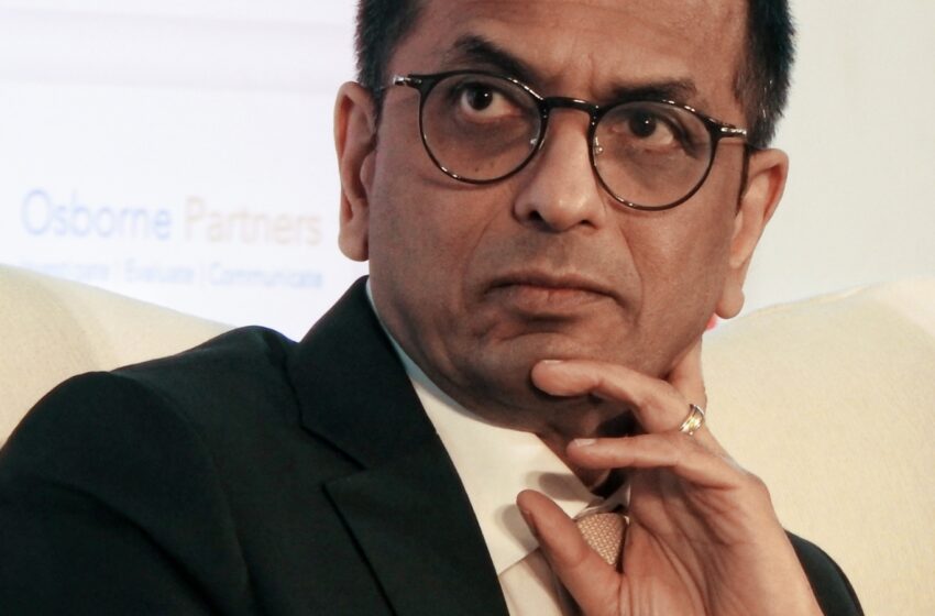  CJI DY Chandrachud unveils year-long training calendar for SC officials