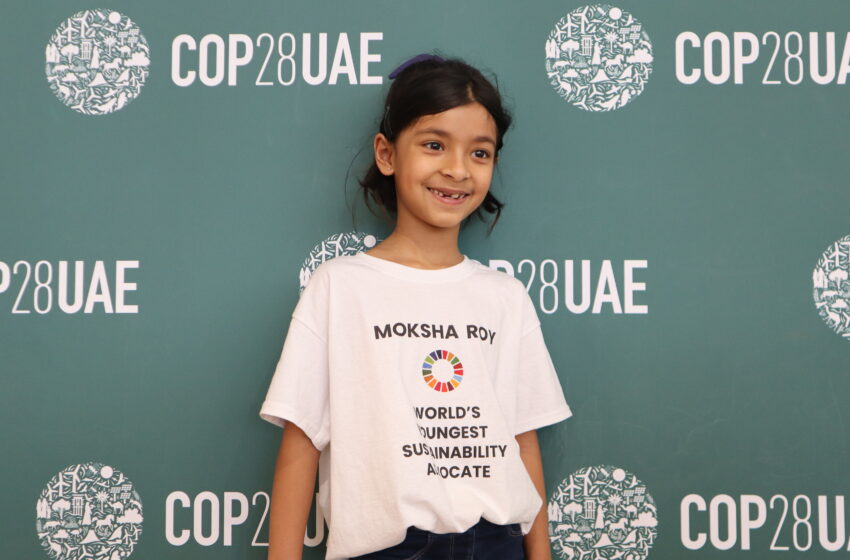  8-year-old British-Indian calls for faster ‘transitioning away’ from fossil fuels to save children