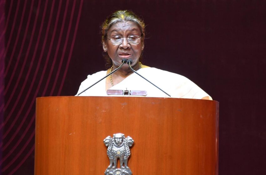  President Murmu calls for improving education system of homoeopathy